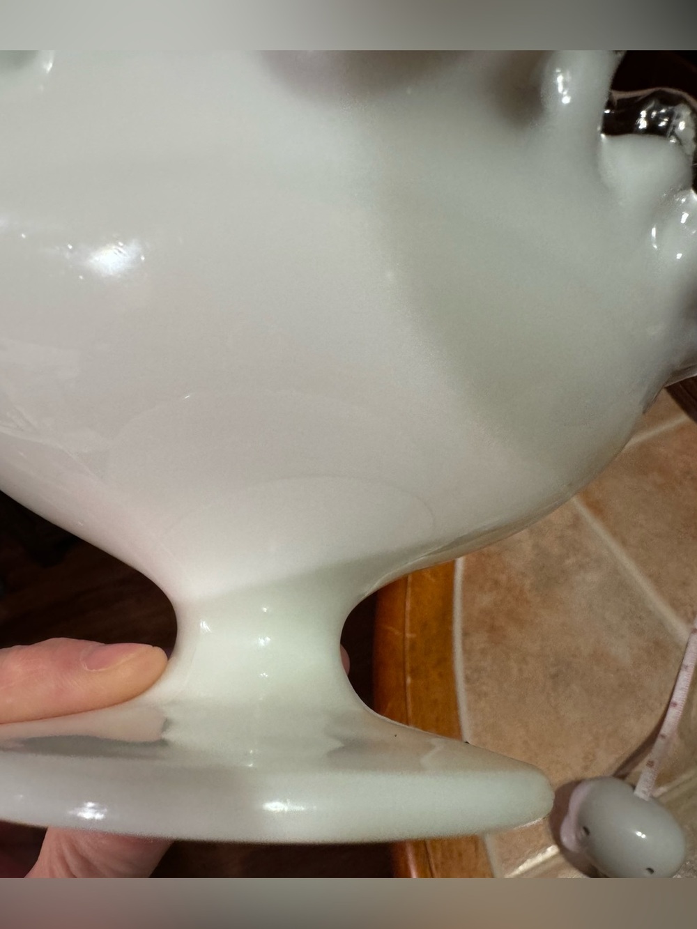 Fenton Silver Crest Footed Bowl - Picture 8 of 9